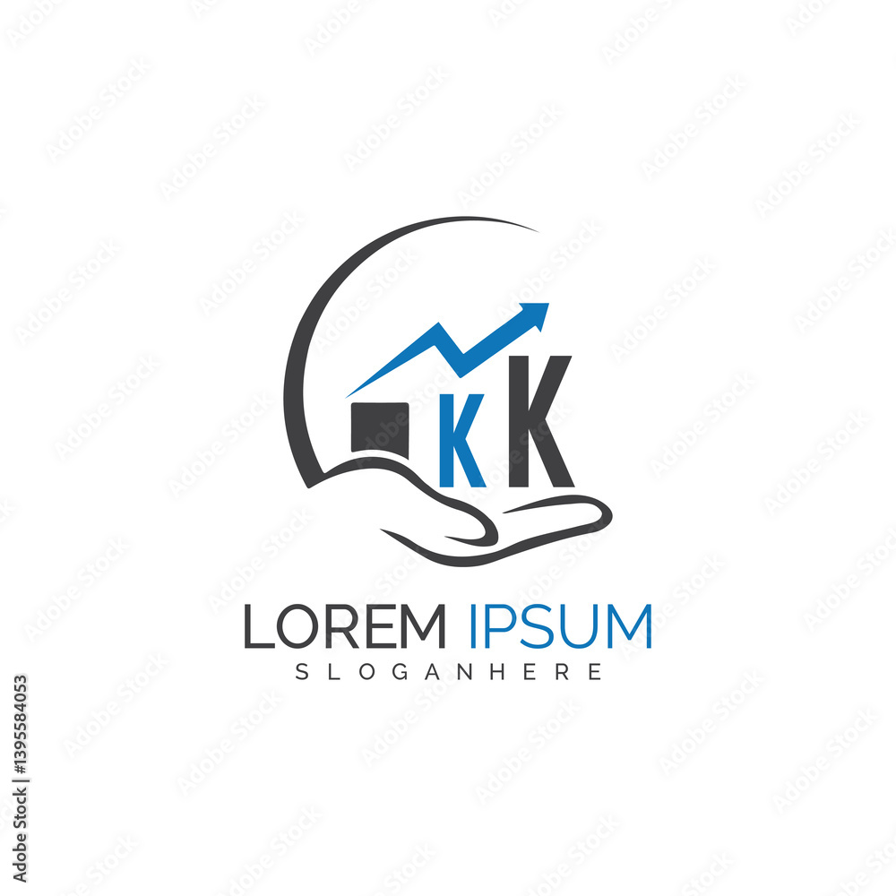 initial monogram logo With the upward progress suggested by the arrow design. initial monogram logo With the upward progress suggested by the arrow design.