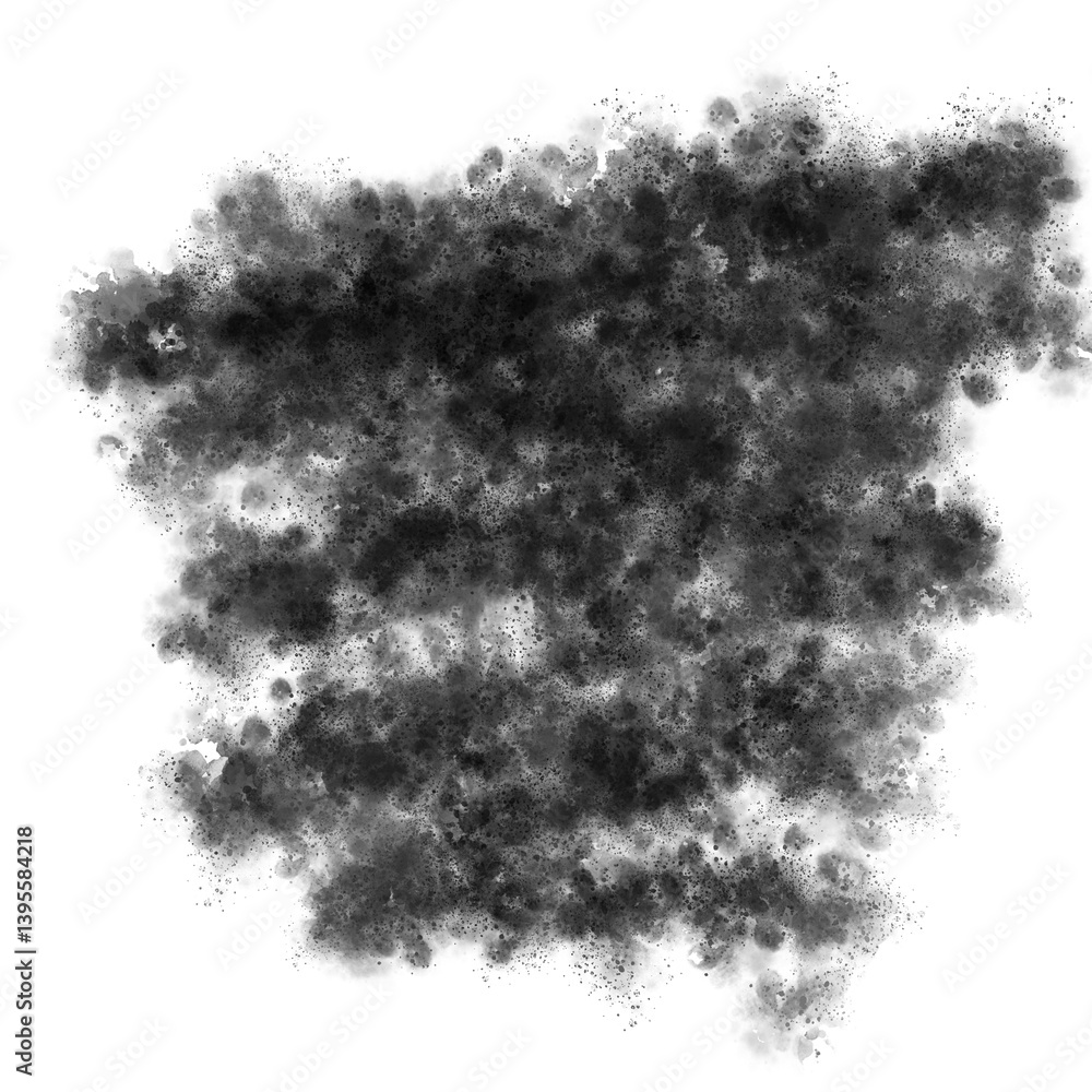 Fototapeta premium black paint splashes 