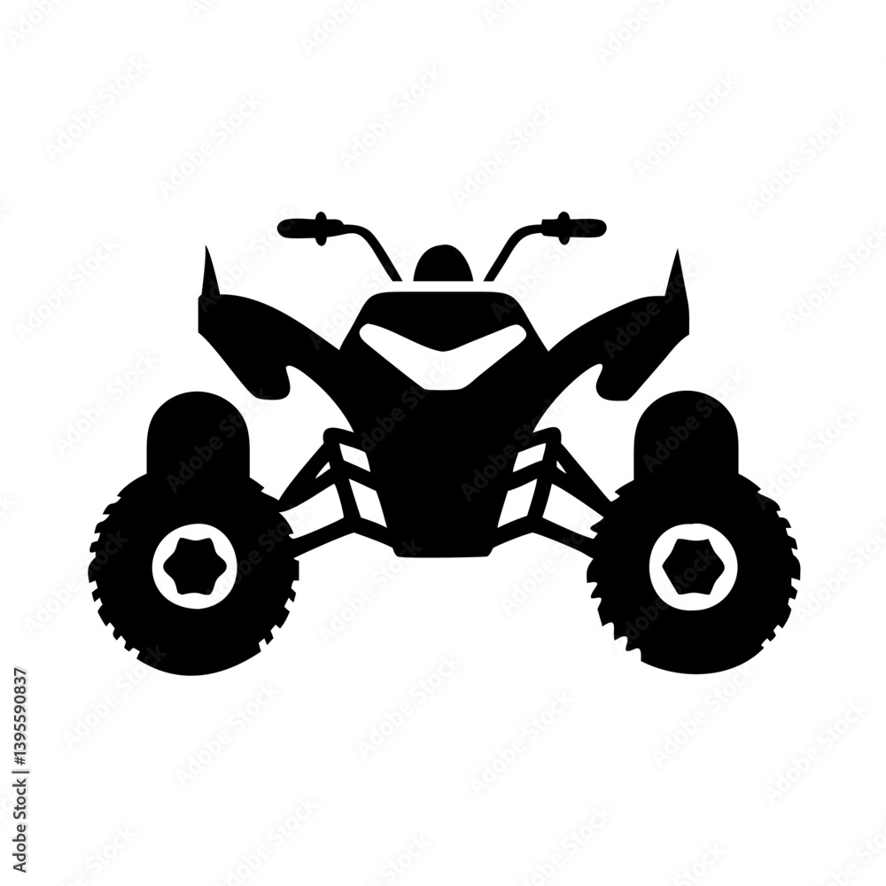 quad bike icon, quad bike silhouette vector illustration-simple silhouette illustration of quad bike, perfect for quad bike logos and icons quad bike icon, quad bike silhouette vector illustration-simple silhouette illustration of quad bike, perfect for quad bike logos and icons