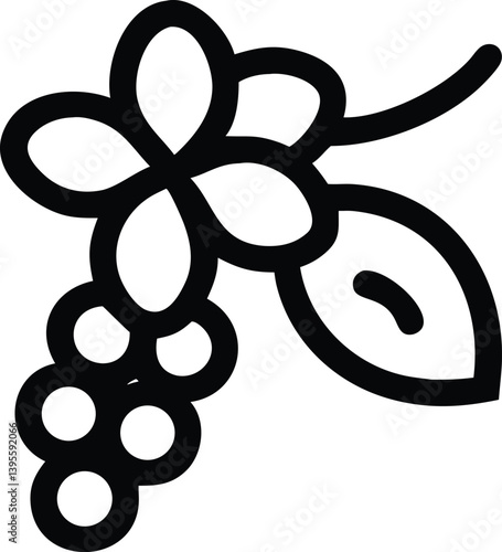 wallflower, waxflower, verbena, wisteria , flower logo
