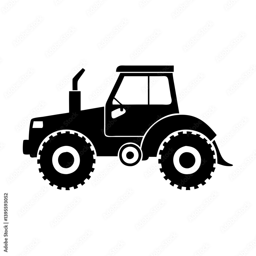 tractor icon, tractor silhouette vector illustration-simple silhouette illustration of tractor, perfect for tractor logos and icons tractor icon, tractor silhouette vector illustration-simple silhouette illustration of tractor, perfect for tractor logos and icons
