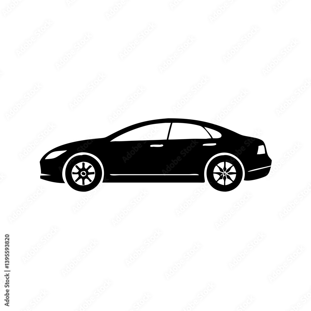 luxury car icon, luxury car silhouette vector illustration-simple silhouette illustration of luxury car, perfect for luxury car logos and icons luxury car icon, luxury car silhouette vector illustration-simple silhouette illustration of luxury car, perfect for luxury car logos and icons