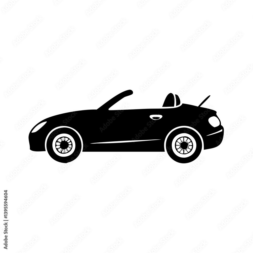convertible icon, convertible silhouette vector illustration-simple silhouette illustration of convertible, perfect for convertible logos and icons convertible icon, convertible silhouette vector illustration-simple silhouette illustration of convertible, perfect for convertible logos and icons