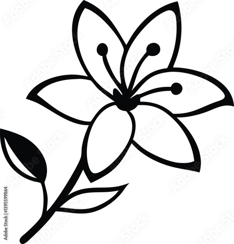 wallflower, waxflower, verbena, wisteria , flower logo