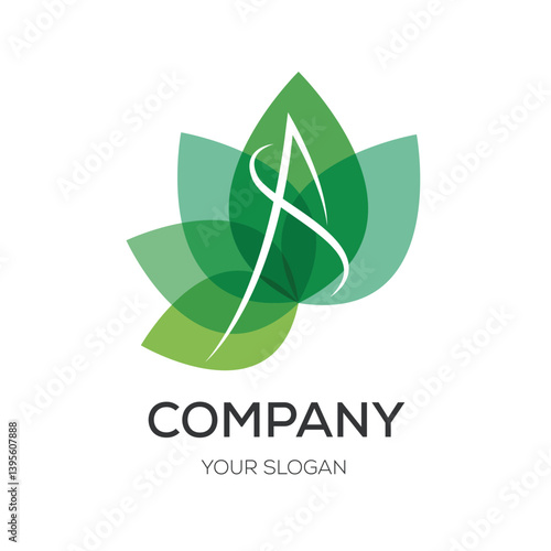 Alphabet A Company Logo design