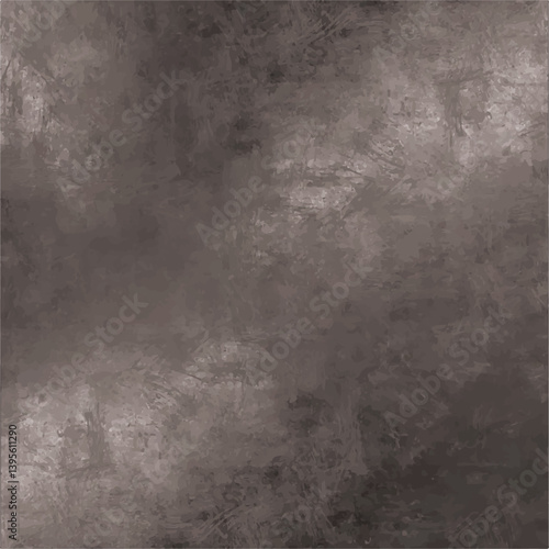 Dark brass texture vector, brown and gray metal 