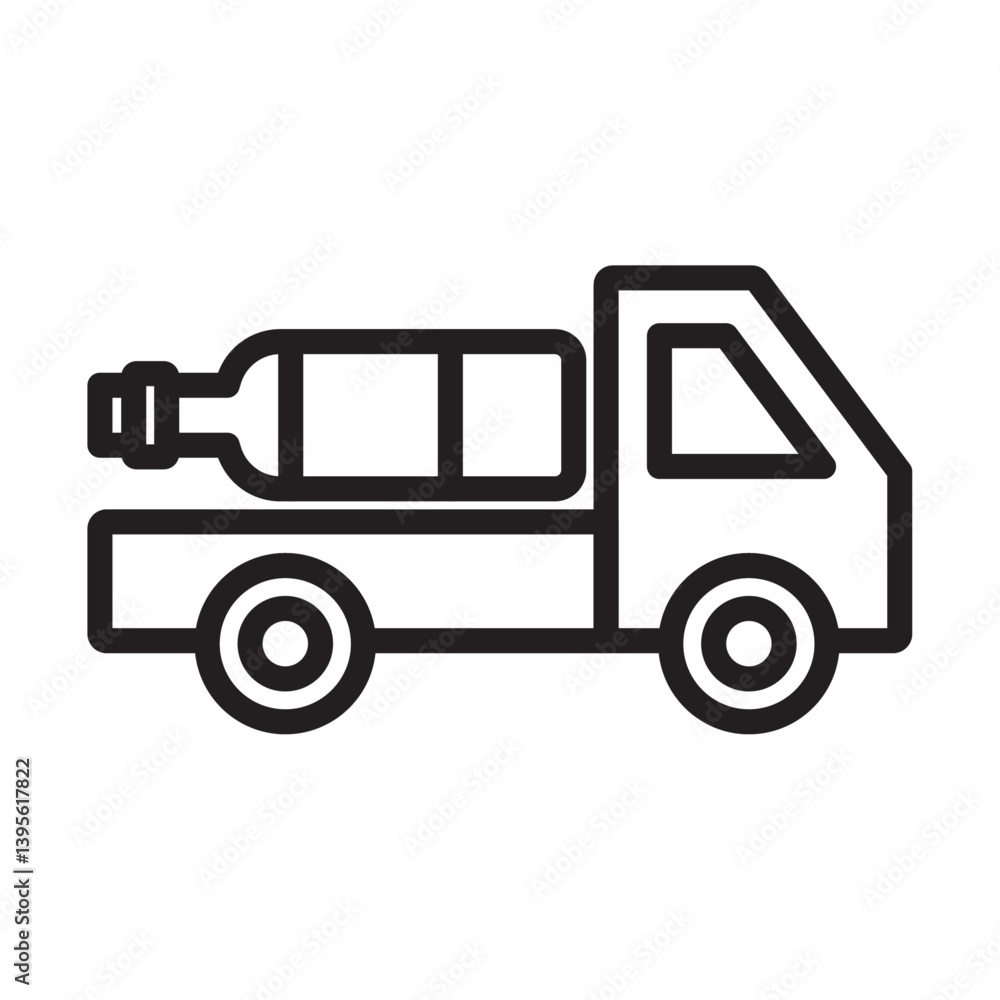 Wine delivery icon outline collection in black and on white background Wine delivery icon outline collection in black and on white background