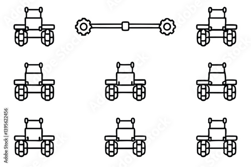 loadlifter gx11 line art perfect for product conceptualization