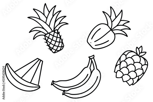 Banana Pineapple Fusion Sweet Tropical Flavor Magic