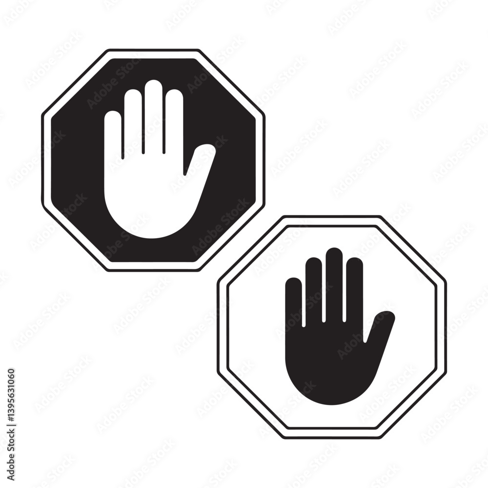 Obraz premium Minimalist icon design collection for digital interfaces