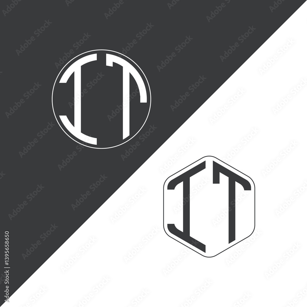 initial monogram logo With Circle and Polygon shape creative logo design.
initial monogram logo With Circle and Polygon shape creative logo design.