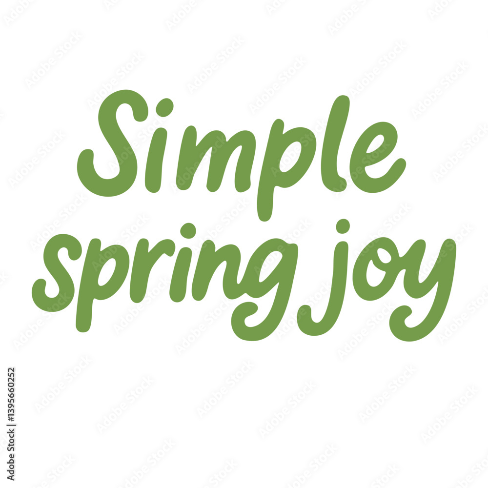 Flat cartoon lettering Flat cartoon lettering