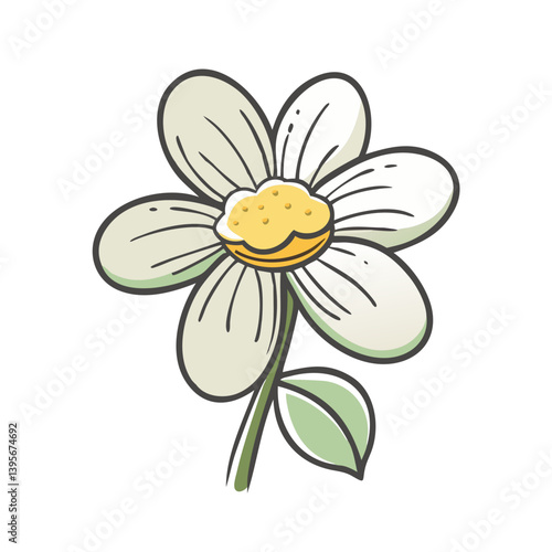 anemopsis yerba mansa flower icon, anemopsis yerba mansa flower vector illustration-simple illustration of anemopsis yerba mansa flower, perfect for anemopsis yerba mansa flower logos and icons