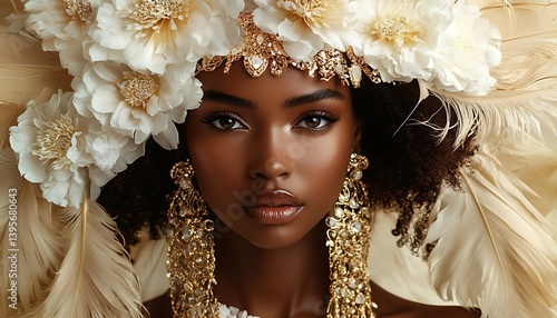 Woman, Headwear, Studio, Beauty