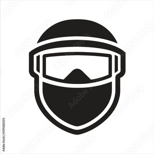 Face shield icon