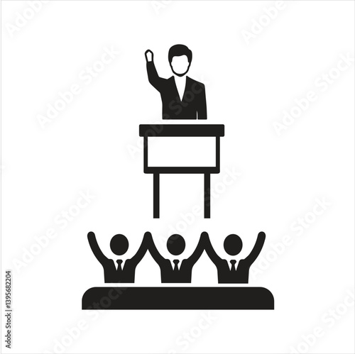 Presidential election icon