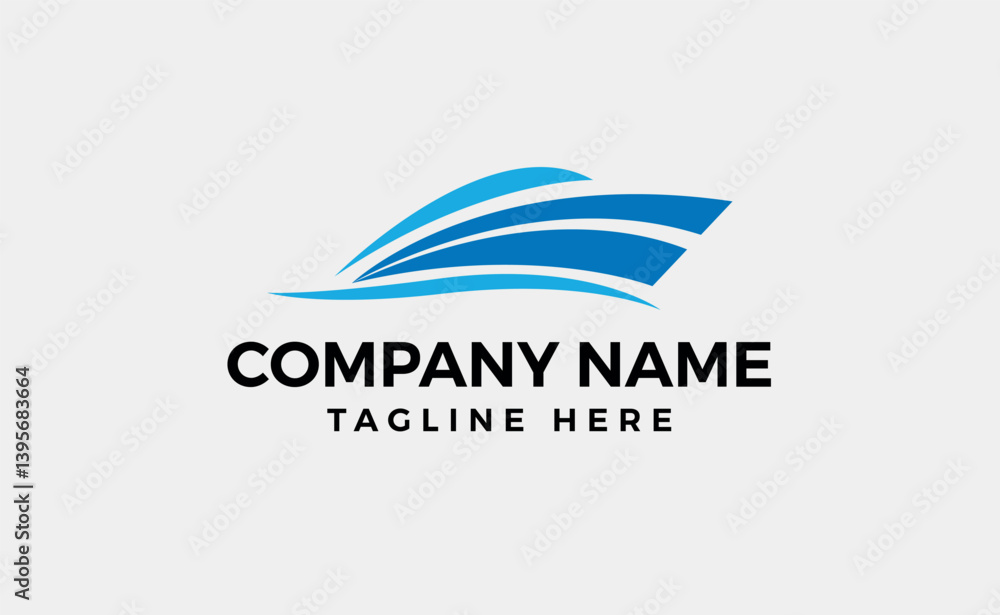 Boat logo template. Sailboat logo design. Boat logo template. Sailboat logo design.