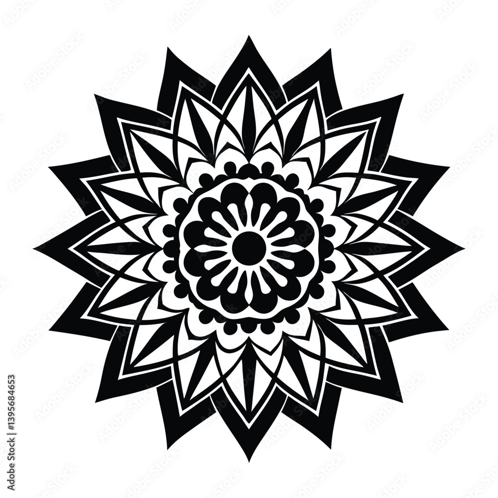 abstract floral ornament abstract floral ornament