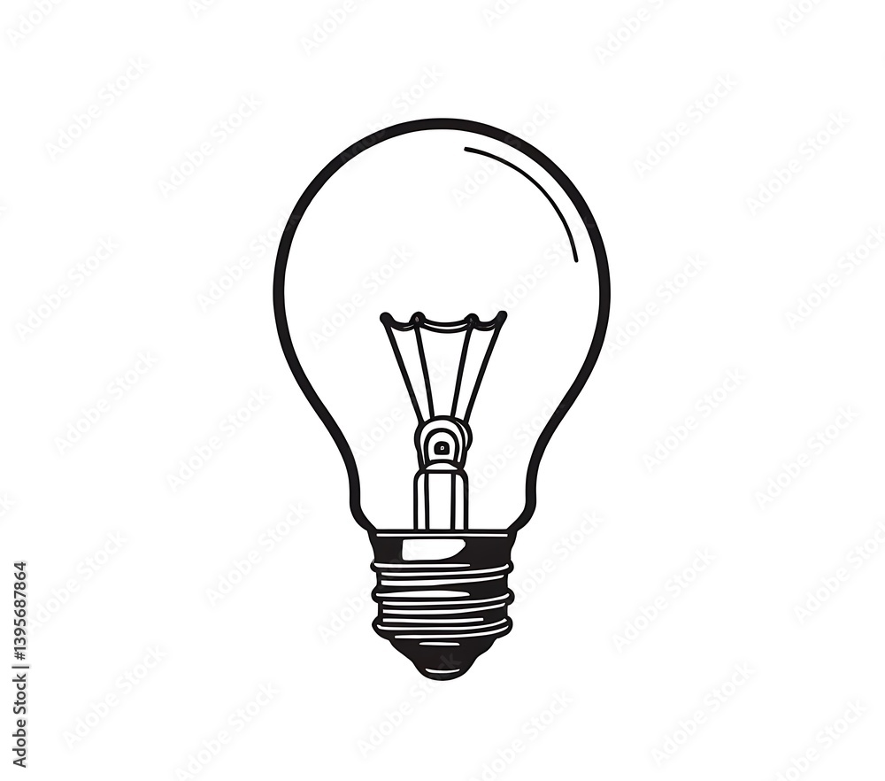 cartoon light bulb engrave hand drawn line illustration,no people, photography, light bulb, lighting equipment, symbol,3 cartoon light bulb engrave hand drawn line illustration,no people, photography, light bulb, lighting equipment, symbol,3