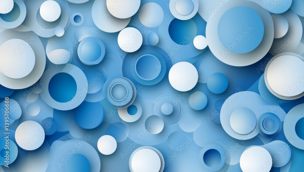 A modern illustration featuring abstract blue gradient geometric shapes forms the background A modern illustration featuring abstract blue gradient geometric shapes forms the background