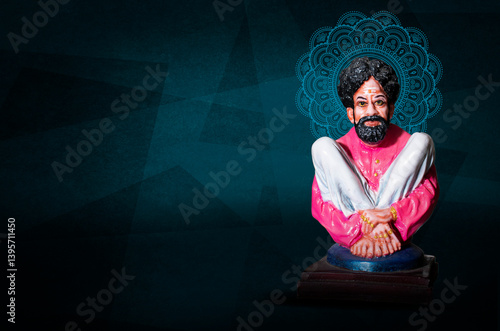 Photography Yogiraj Shri Shankar Maharaj , a prominent spiritual figure in Maharashtra,swami