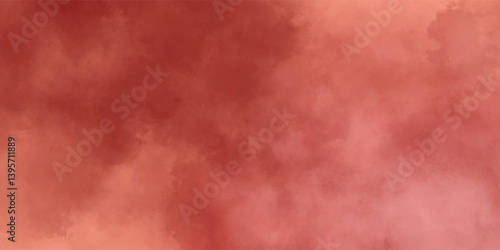 Deep and vibrant scarlet painting showcasing artistic patterns with rich textures

