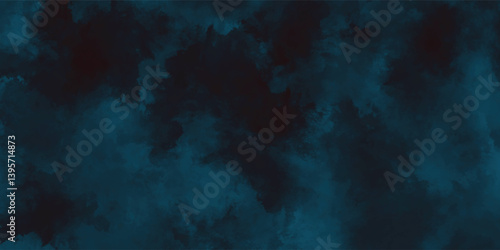 The cool and calming presence of abstract gradients in a peaceful composition

