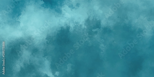 A soft and diffuse artwork inspired by the tranquil nature of sky and water

