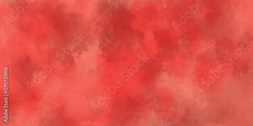 Dramatic interplay of bold crimson and scarlet hues blending into deep emotional gradients

