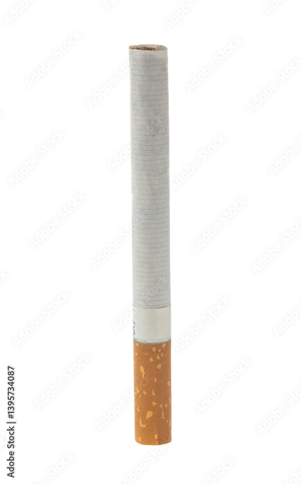 Cigarette isolated on white background. Cigarette isolated on white background.