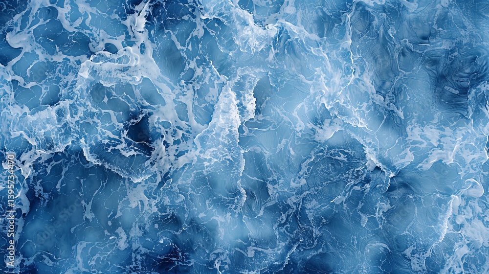 An image displaying the essence of turquoise sea waters with intricate foam details, providing a mesmerizing and artistic natural texture. through abstract art An image displaying the essence of turquoise sea waters with intricate foam details, providing a mesmerizing and artistic natural texture. through abstract art
