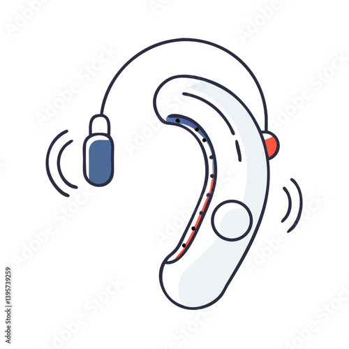 Behind-the-ear hearing aid device