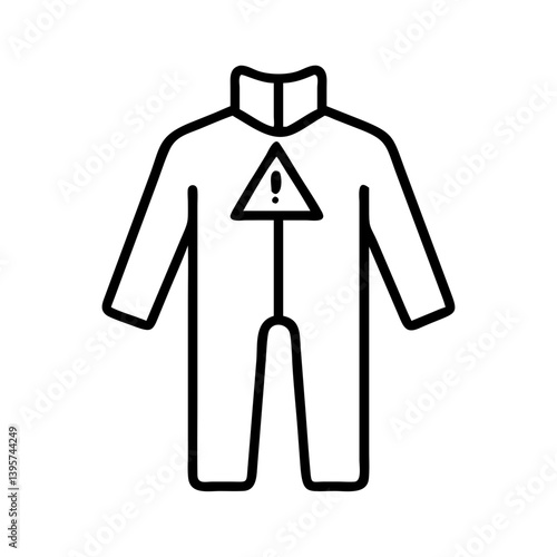 Hazmat suit protective gear safety apparel biohazard uniform chemical protection suit