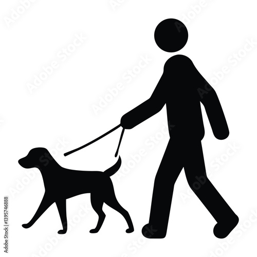 black silhouette of a dog