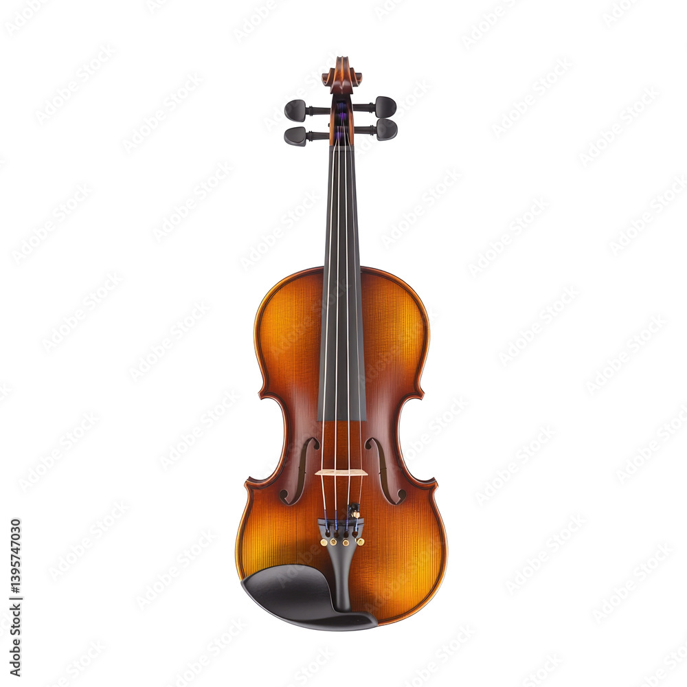 Fototapeta premium Classical Violin Bow on transparent background