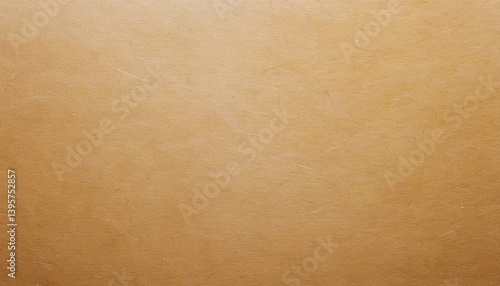 Light Brown Paper Texture with Smooth Surface and Even Warm Tone for Copy Space