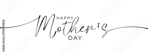Canvas Print Happy Mother's day text retro vintage typography sublimation t shirt design, Pro
