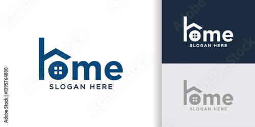 real estate Home property logo vector designs concept