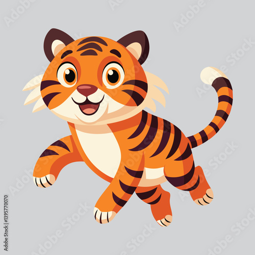 tiger cartoon character