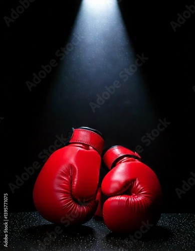 boxing gloves poster