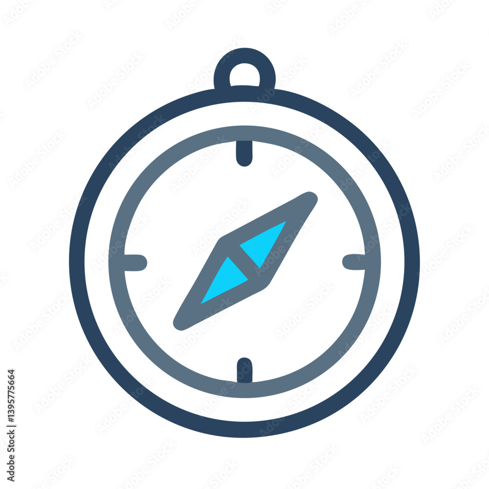 Compass Travel Direction Finding Icon Design Compass Travel Direction Finding Icon Design