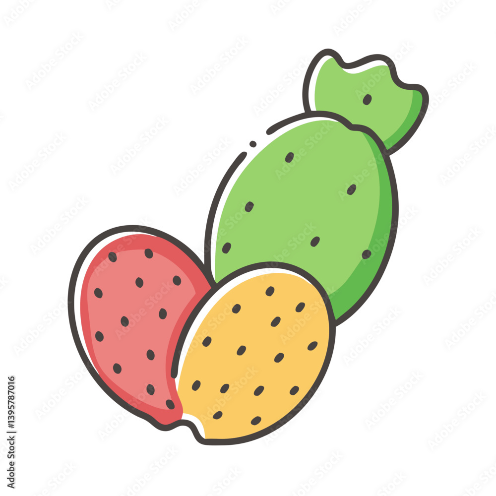 indian fig prickly pear icon, indian fig prickly pear vector illustration-simple illustration of indian fig prickly pear, perfect for indian fig prickly pear logos and icons indian fig prickly pear icon, indian fig prickly pear vector illustration-simple illustration of indian fig prickly pear, perfect for indian fig prickly pear logos and icons