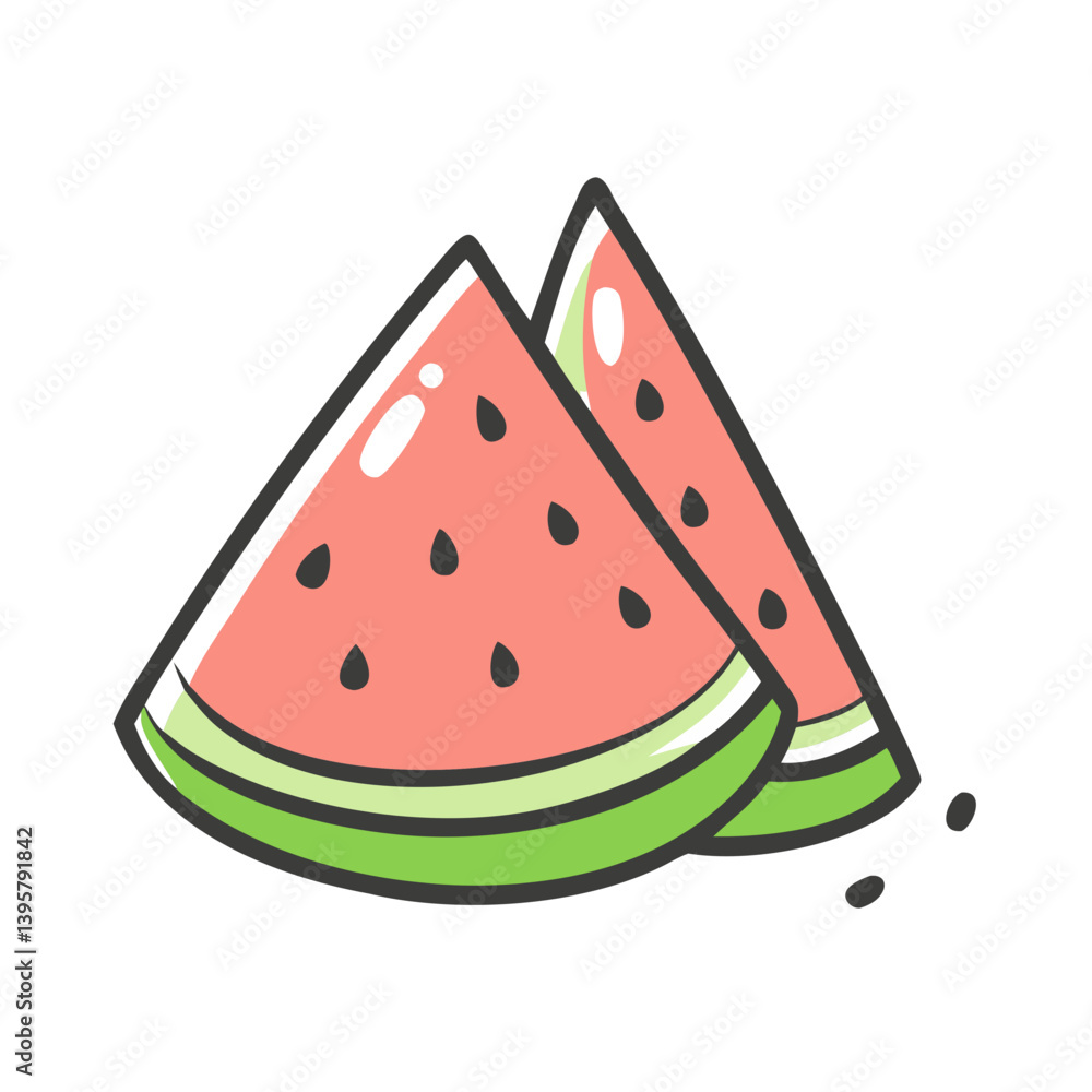 watermelon icon, watermelon vector illustration-simple illustration of watermelon, perfect for watermelon logos and icons watermelon icon, watermelon vector illustration-simple illustration of watermelon, perfect for watermelon logos and icons