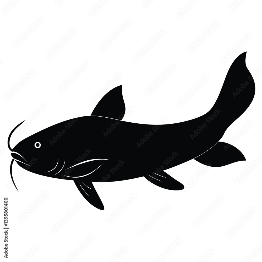 Fototapeta premium fish isolated on white background