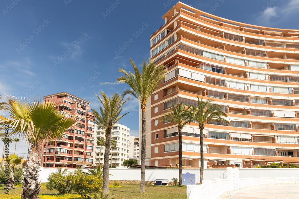 Own and rent apartments in Spain. Construction of new housing estates. Concept of Spanish housing problems