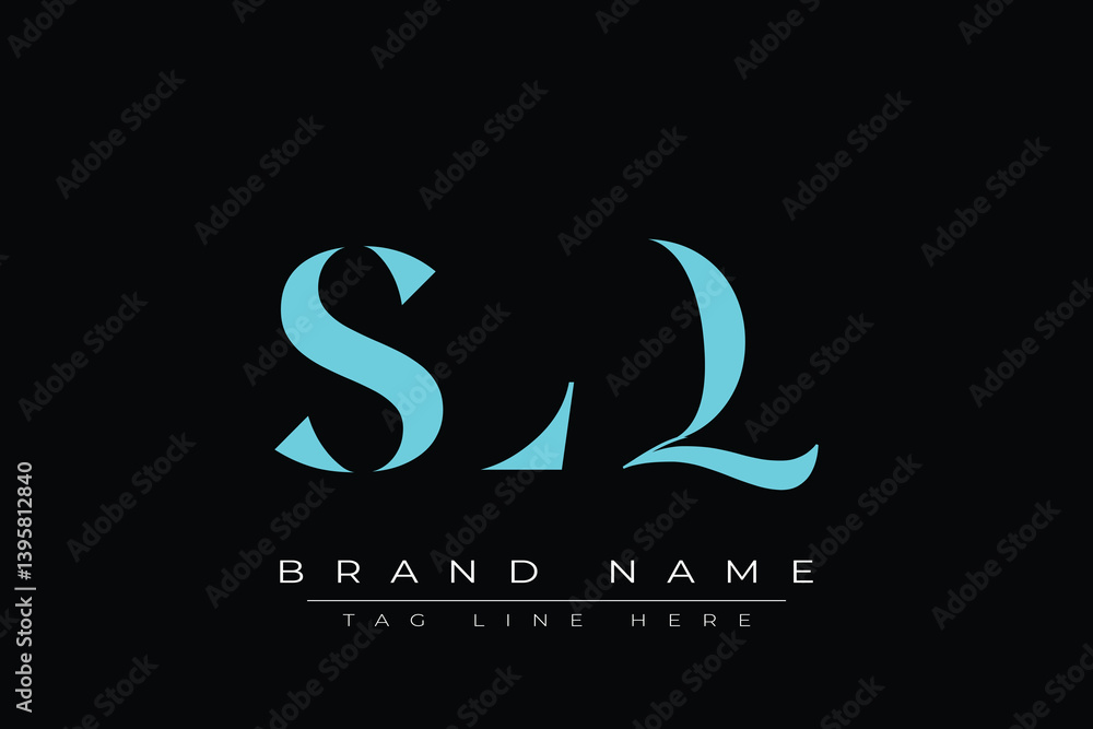 SLQ abstract letter logo design. This logo is designed by three abstract letters. SLQ abstract letter logo design. This logo is designed by three abstract letters.