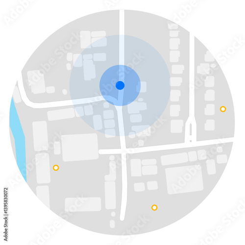city map for any kind of digital info graphics and print publication.
