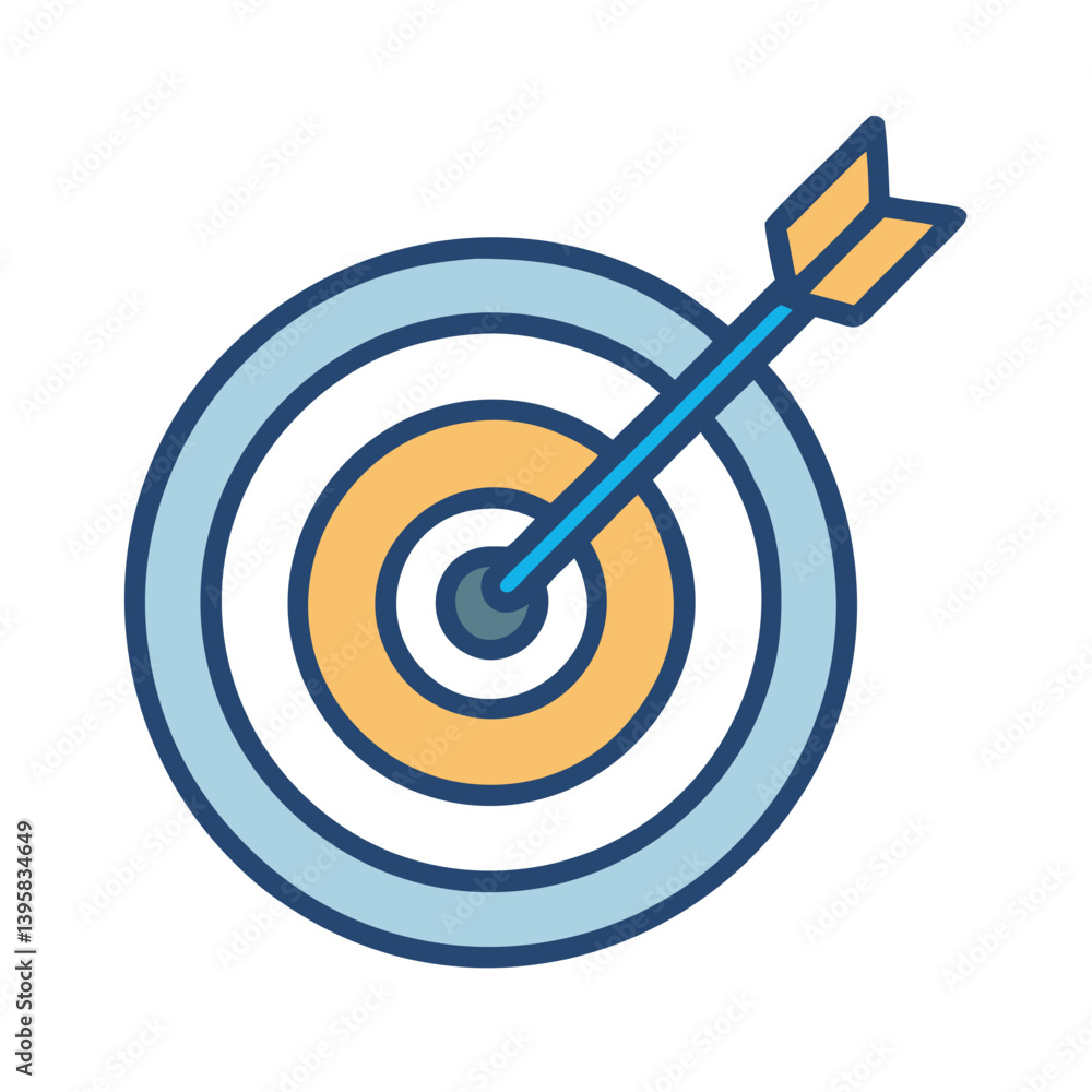 Dartboard Dart Center Icon Design Dartboard Dart Center Icon Design