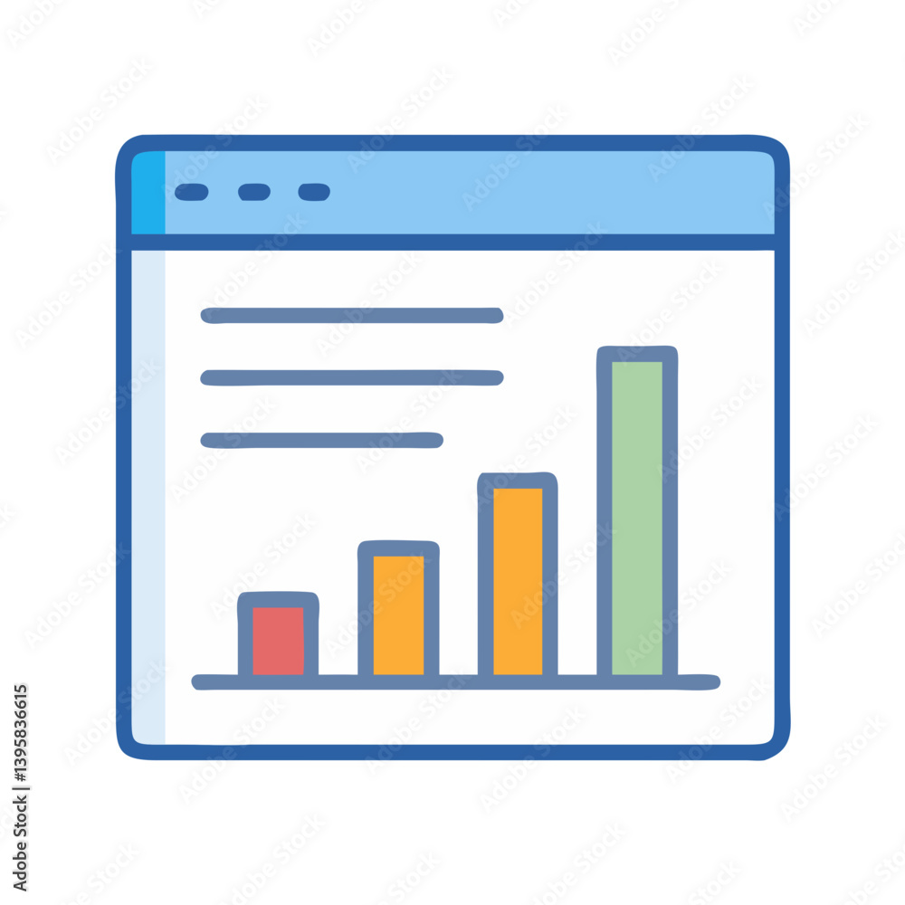 Dashboard Interface Bar Graph Icon Design Dashboard Interface Bar Graph Icon Design