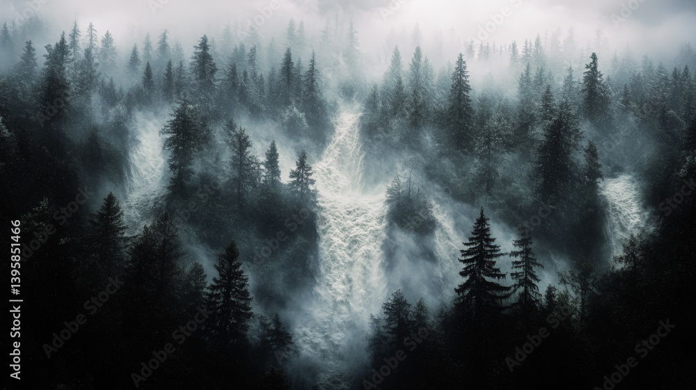 Aerial top view of trees in forest. Drone view of Green tree nature background for carbon neutrality and net zero emissions concept. Sustainable green environment.